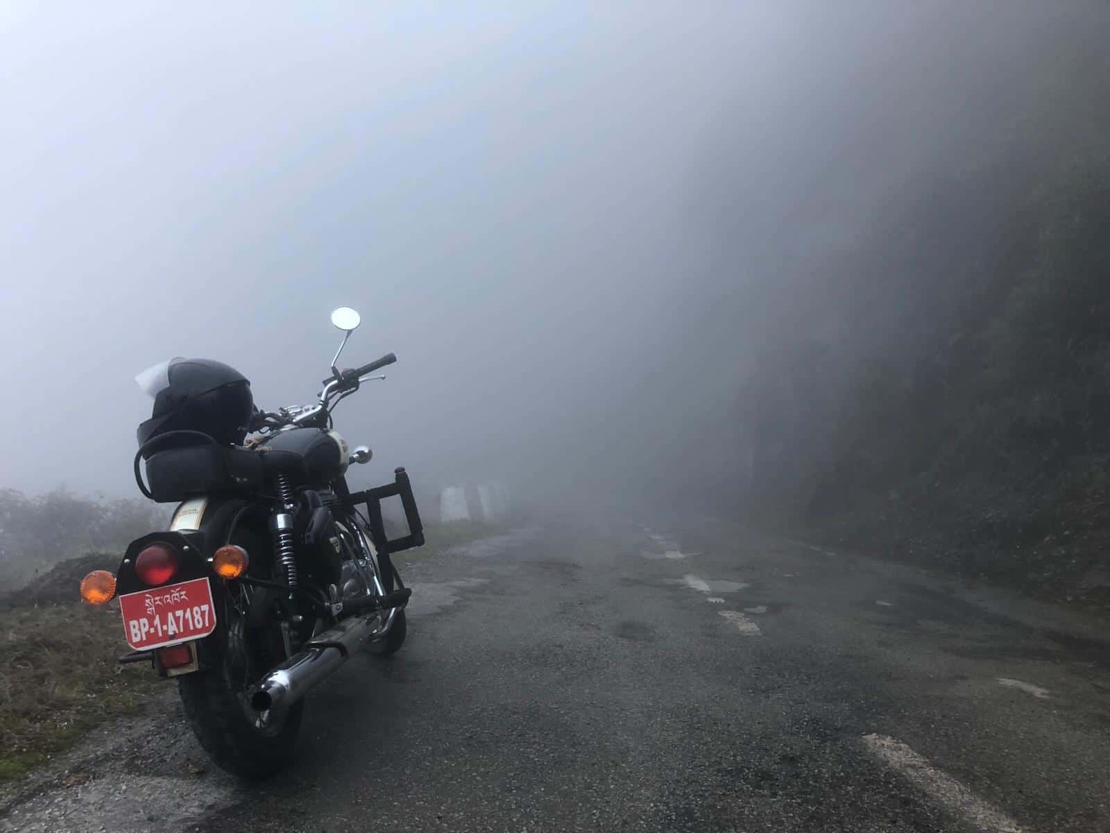 Bhutan mountain pass