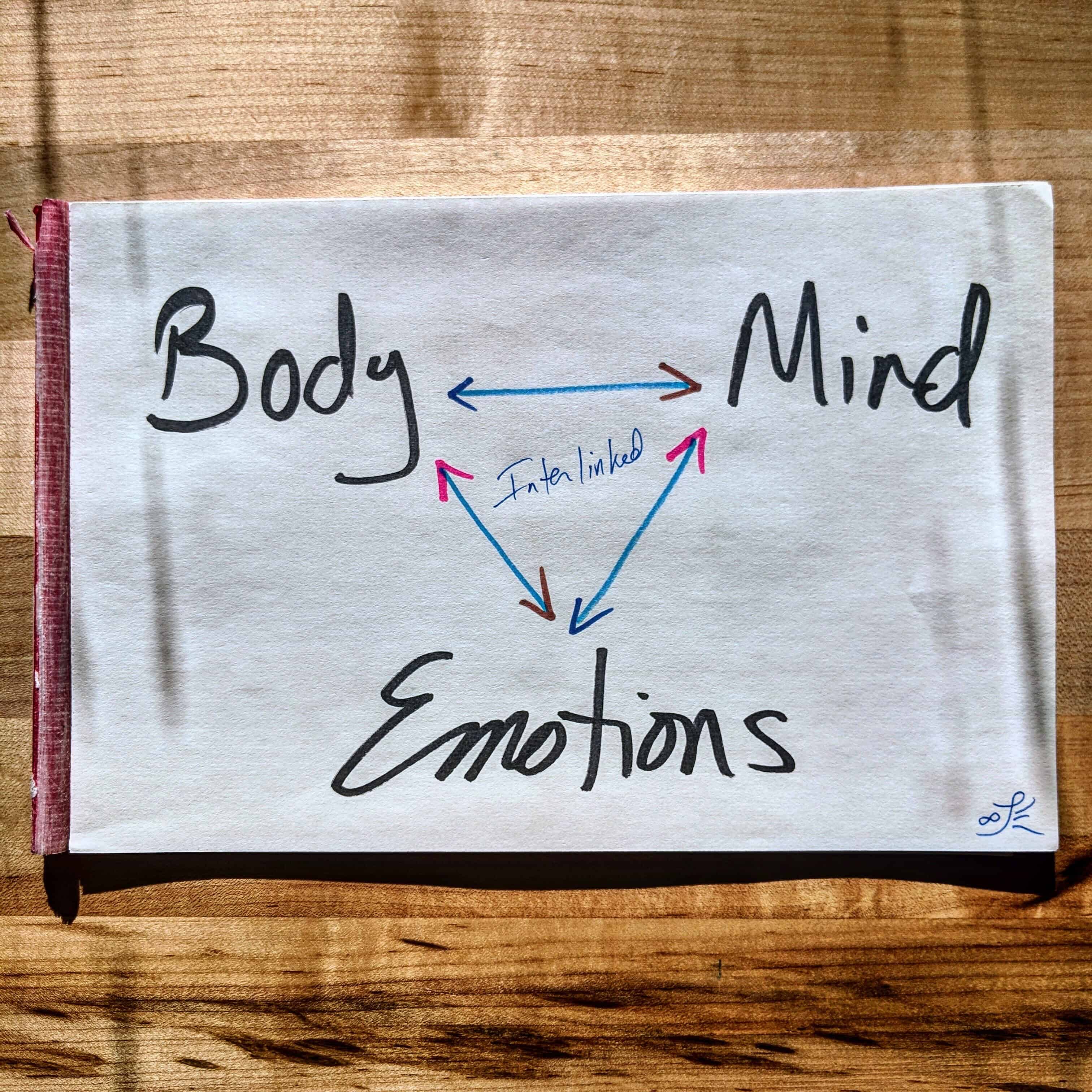 The body, mind, and emotions are interlinked