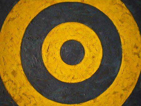 yellow target